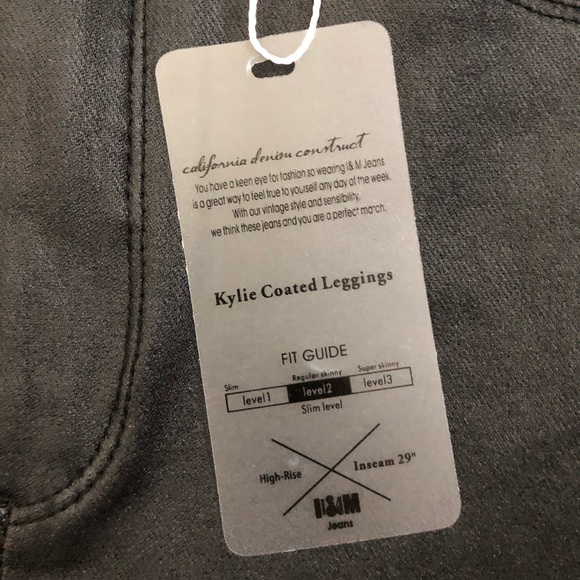 [ I&M JEANS] Coated Stretch Leggings - Picture 9 of 9